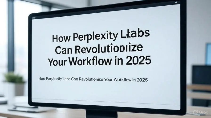 How Perplexity Labs Can Revolutionize Your Workflow in 2025
